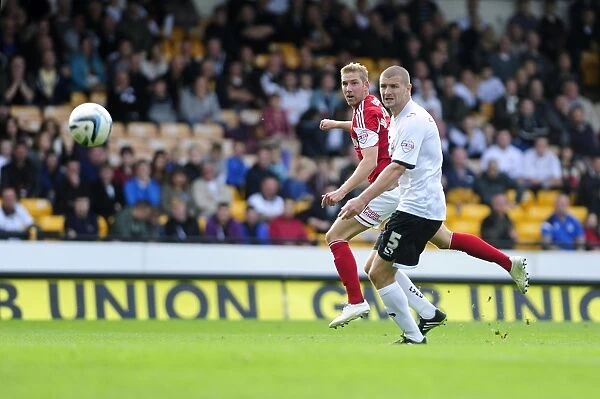 Scott Wagstaff Scores the Thrilling Winning Goal for Bristol City against Port Vale in Sky Bet League 1 (2013)