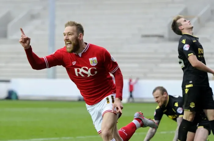 Framed Print : Scott Wagstaff's Goal Celebration: Bristol City vs. Bolton Wanderers, Sky Bet Championship (190316) Framed Print : Scott Wagstaff's Goal Celebration: Bristol City vs. Bolton Wanderers, Sky Bet Championship (190316)