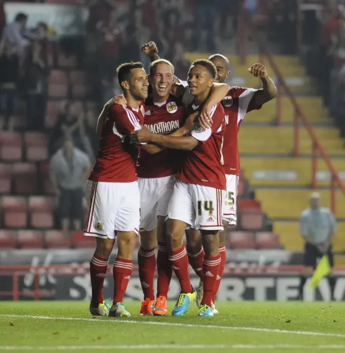 Framed Print : Scott Wagstaff's Thrilling Winning Goal: Bristol City Triumphs Over Crystal Palace in Capital One Cup Framed Print : Scott Wagstaff's Thrilling Winning Goal: Bristol City Triumphs Over Crystal Palace in Capital One Cup