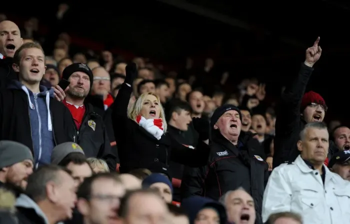 Framed Print : Sea of Passion: Bristol City vs. Bolton Wanderers, 2016 - Ashton Gate Framed Print : Sea of Passion: Bristol City vs. Bolton Wanderers, 2016 - Ashton Gate