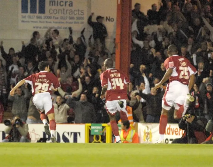Framed Print : A Sea of Passion: United Bristol City Football Club Fans