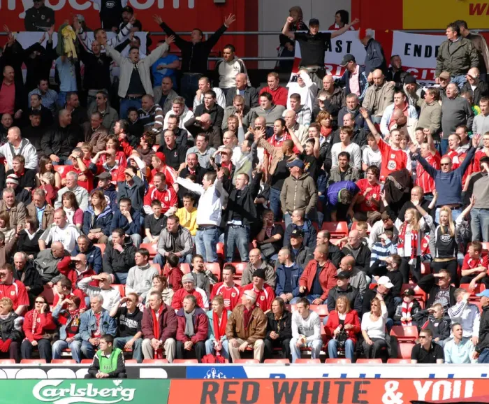 Framed Print : A Sea of Passionate Pride: Unyielding Support of Bristol City FC Fans Framed Print : A Sea of Passionate Pride: Unyielding Support of Bristol City FC Fans