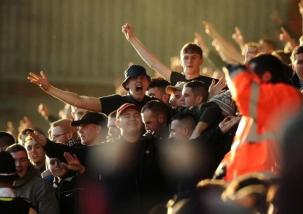 Sea of Preston North End Fans: The Invasion of Ashton Gate, 2014 (Bristol City vs Preston North End, Sky Bet League One)