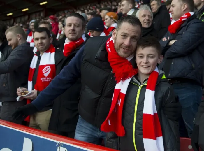 Framed Print : Sea of Scarves: Unified Bristol City Fans at Ashton Gate during FA Cup Fourth Round Match against West Ham United (January 2015) Framed Print : Sea of Scarves: Unified Bristol City Fans at Ashton Gate during FA Cup Fourth Round Match against West Ham United (January 2015)
