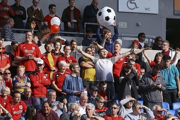 Sea of Supporters: Intense Rivalry at Amex Stadium - Brighton and Hove Albion vs. Bristol City, Sky Bet Championship