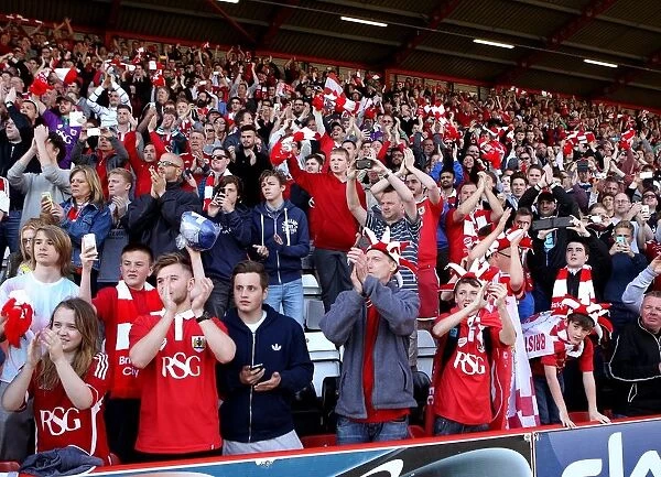 Sea of Supporters: Passionate Bristol City Fans, Ashton Gate 2015