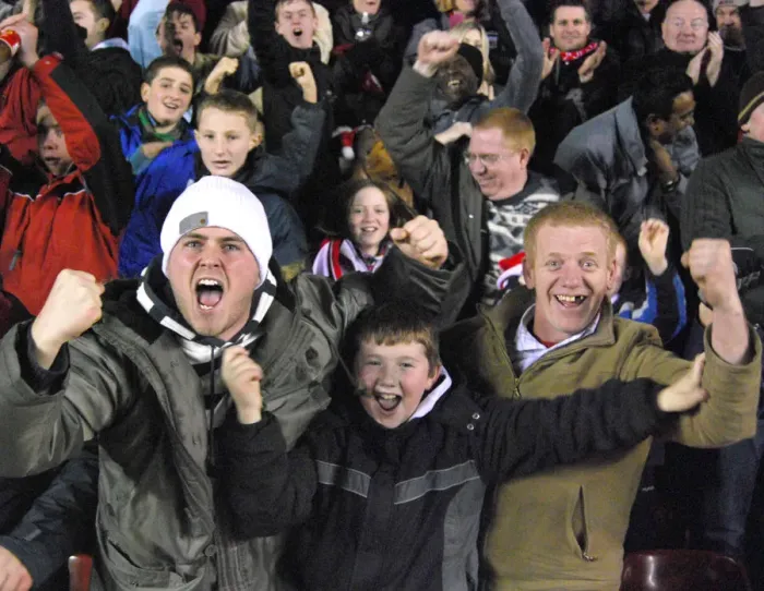 Framed Print : A Sea of Unified Passion: The Fervent Bristol City FC Fanbase