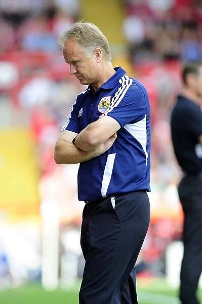 Sean O'Driscoll and Bristol City Face Off Against Bradford City in Sky Bet League One, 2013: A Football Rivalry at Ashton Gate