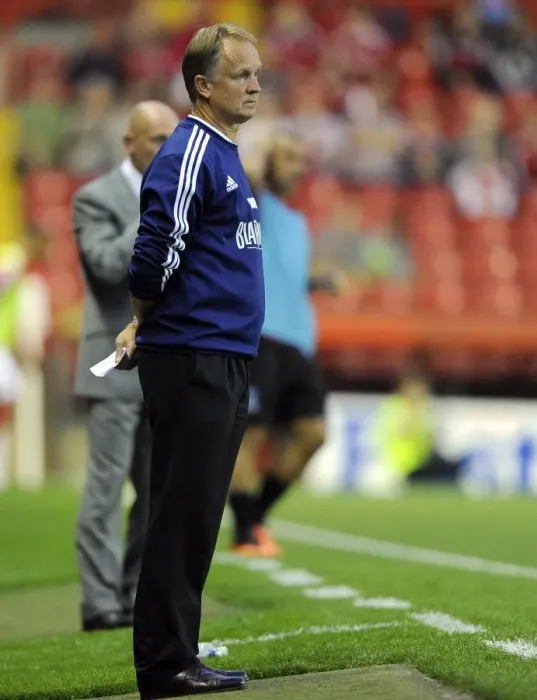Framed Print : Sean O'Driscoll and Bristol City Face-off Against Crystal Palace in Capital One Cup
