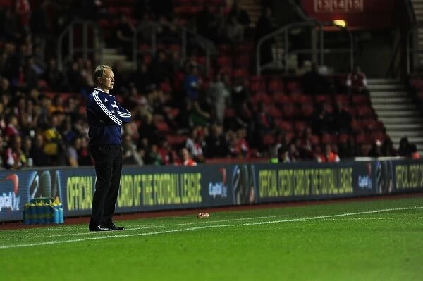Sean O'Driscoll Guides Bristol City at Southampton's St Marys Stadium - Capital One Cup Match