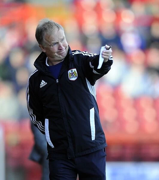 Sean O'Driscoll Leads Bristol City Against Oldham Athletic in Sky Bet League One, 2013