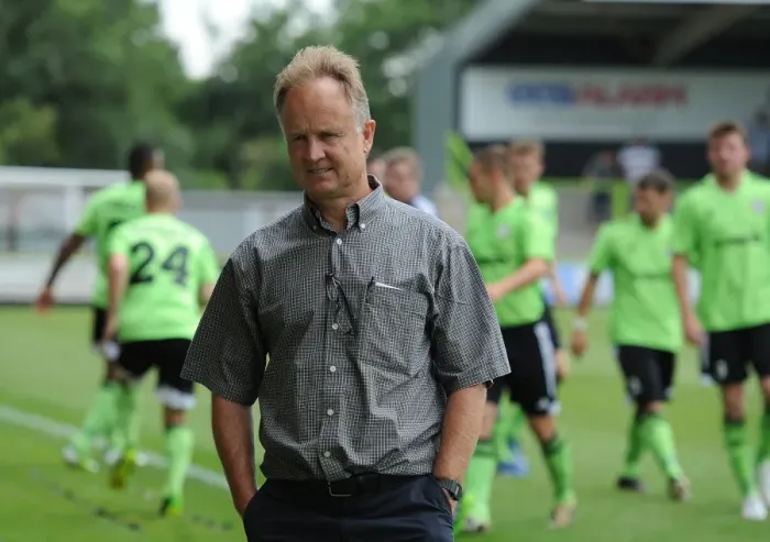 Framed Print : Sean O'Driscoll Leads Bristol City in Preseason Clash against Forest Green Rovers, 2013