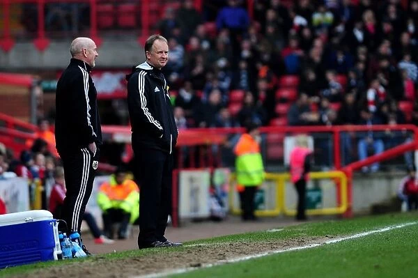 Sean O'Driscoll Watches as Bristol City Leads Middlesbrough 2-0