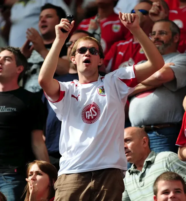 Framed Print : Season 09-10 Football Showdown: A Game to Remember - Bristol City vs. Preston North End