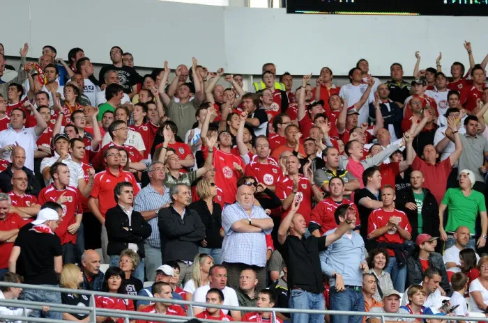 Framed Print : Season 09-10: The Intense Football Rivalry - Cardiff City vs. Bristol City: A Battle on the Field