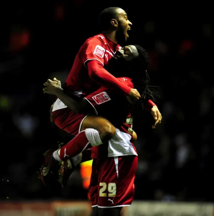 Framed Print : Season 09-10: Leicester City vs. Bristol City - Clash of the First Teams Framed Print : Season 09-10: Leicester City vs. Bristol City - Clash of the First Teams