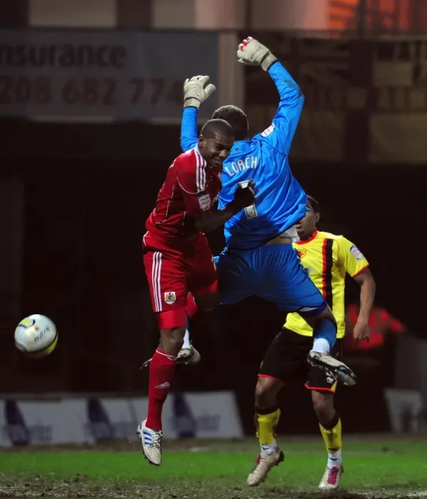 Framed Print : Season 10-11: The Clash of Powerhouses - Watford vs. Bristol City: A Football Rivalry