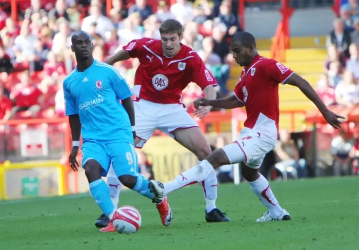 Framed Print : Season 9-10 Showdown: Thrilling Encounter - Bristol City vs Middlesbrough: A Football Rivalry Unfolds Framed Print : Season 9-10 Showdown: Thrilling Encounter - Bristol City vs Middlesbrough: A Football Rivalry Unfolds
