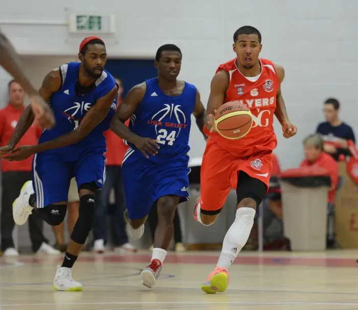 Framed Print : September Showdown: Bristol Flyers vs. USA Select Team (110914)