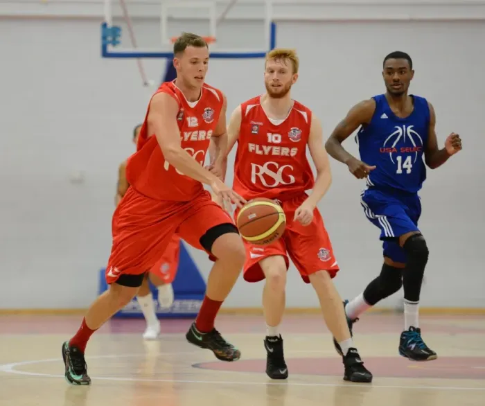 Framed Print : September Showdown: Bristol Flyers vs USA Select Team (110914)