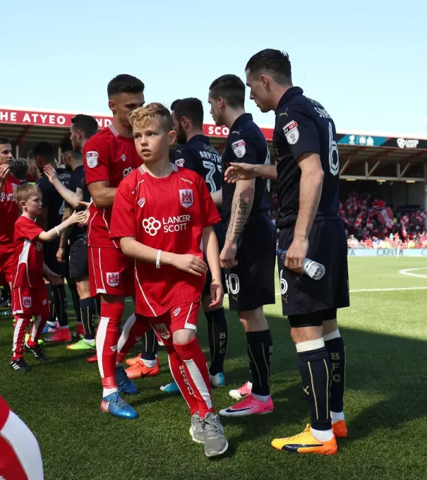 Framed Print : Sky Bet Championship: Mascots Lead the Way at Ashton Gate - Bristol City vs Barnsley