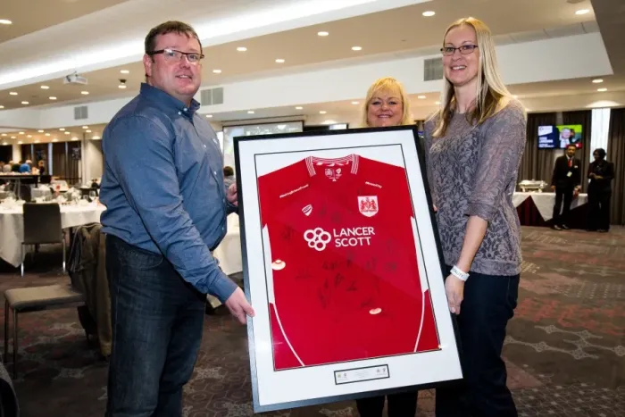 Framed Print : Sky Bet Championship Shirt Presentations: Bristol City vs. Cardiff City at Ashton Gate Stadium (January 14, 2017) Framed Print : Sky Bet Championship Shirt Presentations: Bristol City vs. Cardiff City at Ashton Gate Stadium (January 14, 2017)