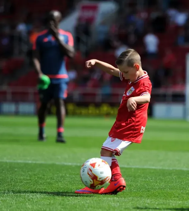 Framed Print : Sky Bet Championship Showdown: Bristol City Mascot at Ashton Gate
