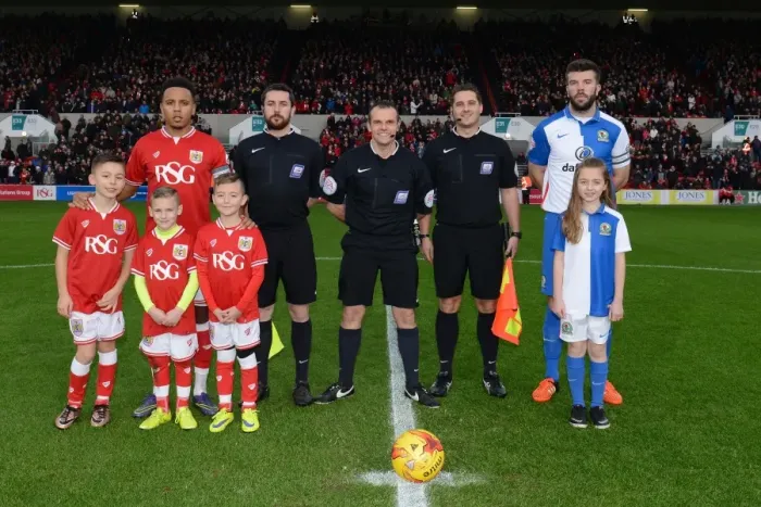 Framed Print : Sky Bet Championship Showdown: A Mascot Battle at Ashton Gate - Bristol City vs. Blackburn Rovers (December 2015)