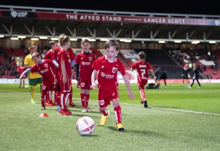 Framed Print : Sky Bet Championship Showdown: Mascots in Action - Bristol City vs Norwich City at Ashton Gate