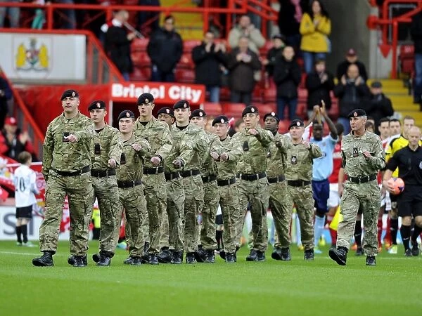 Soldiers Lead Bristol City Out in FA Cup Match against Dagenham and Redbridge