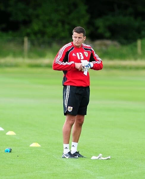 Stephen Henderson: Focused at Pre-Season Training with Bristol City FC