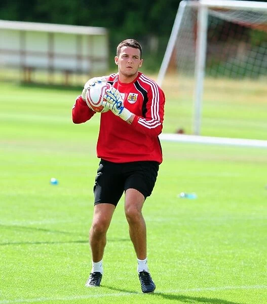 Stephen Henderson's Unwavering Concentration at Bristol City FC Pre-Season Training