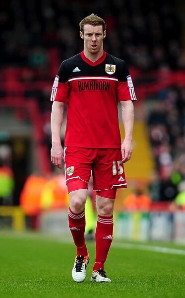 Stephen Pearson in Action: Bristol City vs Middlesbrough, Npower Championship, 2013
