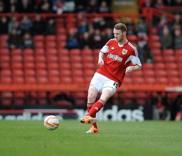 Stephen Pearson in Action: Bristol City vs Gillingham, Sky Bet League One, March 1, 2014