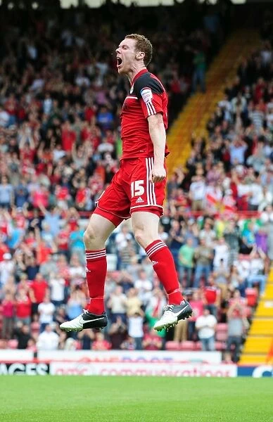 Stephen Pearson Scores First Goal for Bristol City Against Cardiff City in 2012 Championship Match