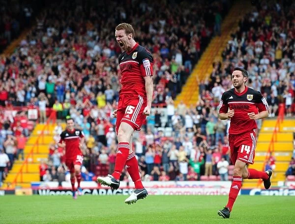 Stephen Pearson Scores First Goal for Bristol City Against Cardiff City, 2012