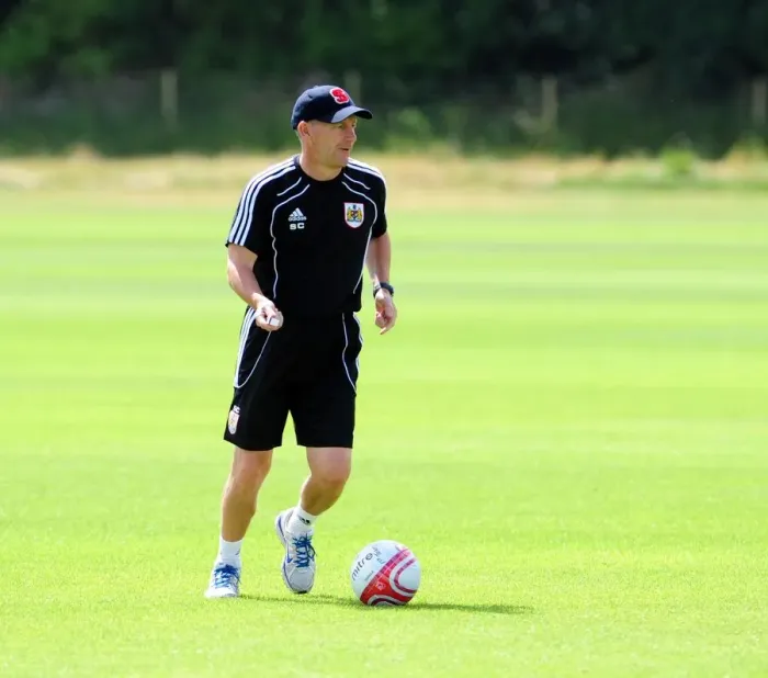 Framed Print : Steve Coppell: Driving Bristol City Forward in Pre-Season Training Framed Print : Steve Coppell: Driving Bristol City Forward in Pre-Season Training