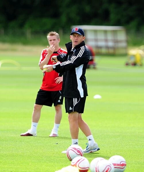 Steve Coppell: Focused at the Helm of Bristol City's Pre-Season Training