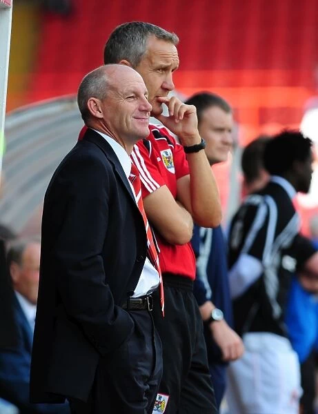 Steve Coppell Leads Bristol City Against Blackpool in Championship Clash at Ashton Gate, 2010