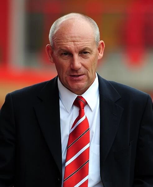 Steve Coppell Leads Bristol City Charge Against Blackpool in Championship Clash at Ashton Gate, 2010