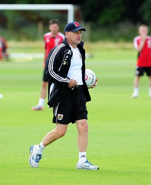 Steve Coppell's Intense Focus at Bristol City Football Club Pre-Season Training