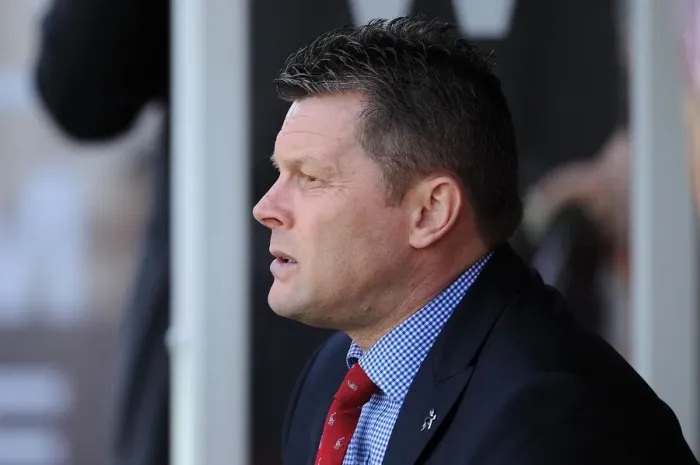 Framed Print : Steve Cotterill in Action: Leading Bristol City at Crawley Town, May 3, 2014 (Football Manager)