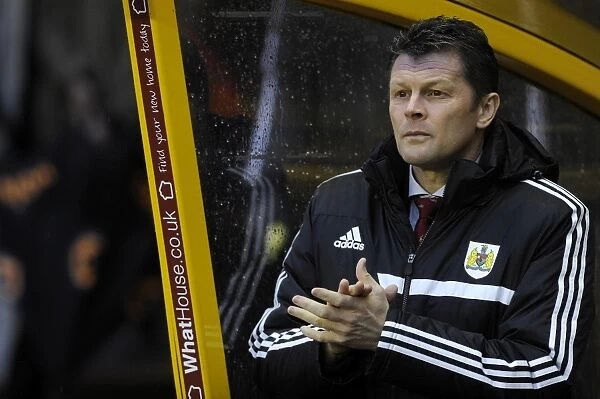 Steve Cotterill and Bristol City Face Off Against Wolverhampton Wanderers in Sky Bet League One Showdown, January 2014