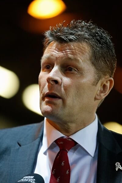 Steve Cotterill, Bristol City Manager, Pre-Match Interview at Peterborough United's ABAX Stadium (November 2014)