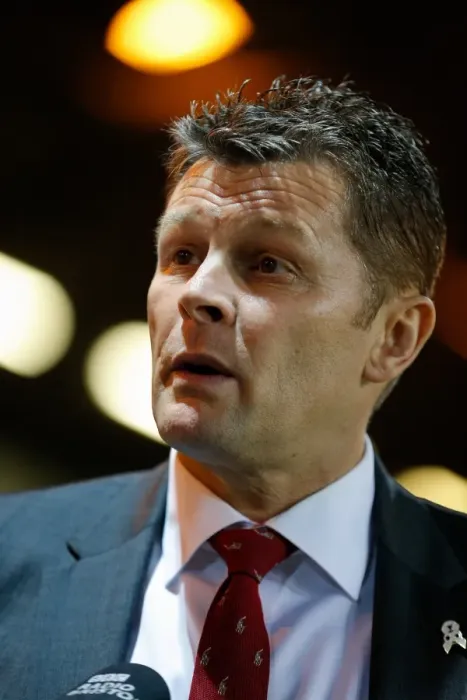 Framed Print : Steve Cotterill, Bristol City Manager, Pre-Match Interview at Peterborough United's ABAX Stadium (November 2014) Framed Print : Steve Cotterill, Bristol City Manager, Pre-Match Interview at Peterborough United's ABAX Stadium (November 2014)