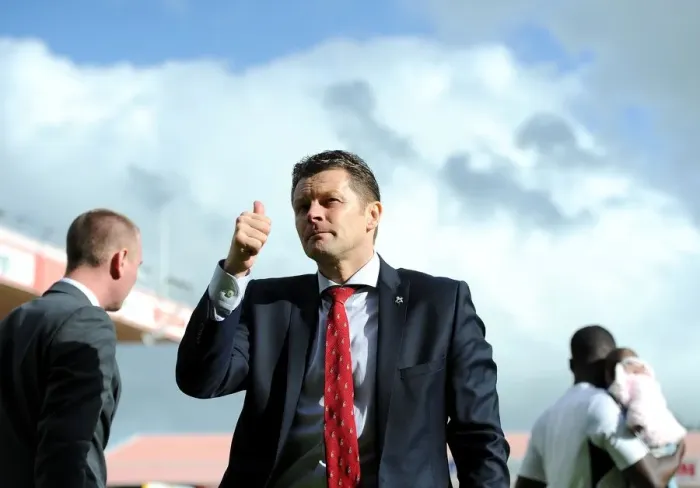 Framed Print : Steve Cotterill Guides Bristol City in Sky Bet League One Battle Against Crewe