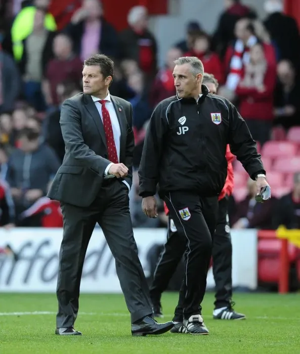 Framed Print : Steve Cotterill and John Pemberton Leading the Charge: Bristol City Football Club vs Oldham Athletic, Sky Bet League One, 2014 Framed Print : Steve Cotterill and John Pemberton Leading the Charge: Bristol City Football Club vs Oldham Athletic, Sky Bet League One, 2014