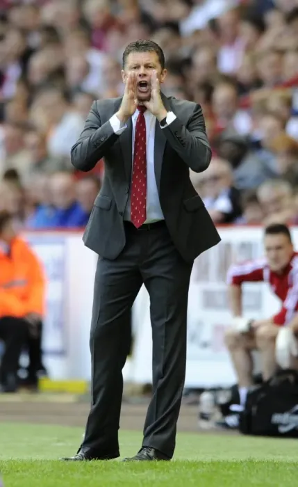 Framed Print : Steve Cotterill Kicks Off Bristol City's League One Campaign