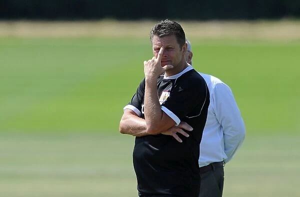 Steve Cotterill: Leading the Charge at Bristol City Training, July 2014