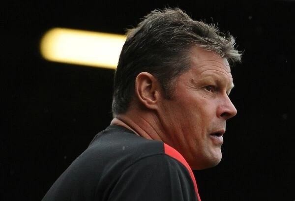 Steve Cotterill Leads Bristol City in Capital One Cup Clash at Luton Town, 11 / 08 / 2015
